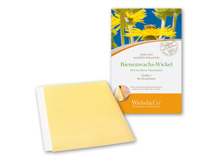 Bienenwachswickel Größe 3 - Erwachsene, 18 x 27,5 cm