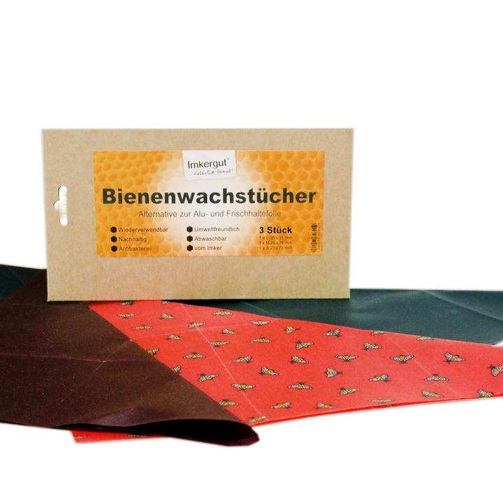 Bienenwachstücher Set (S/M/L)