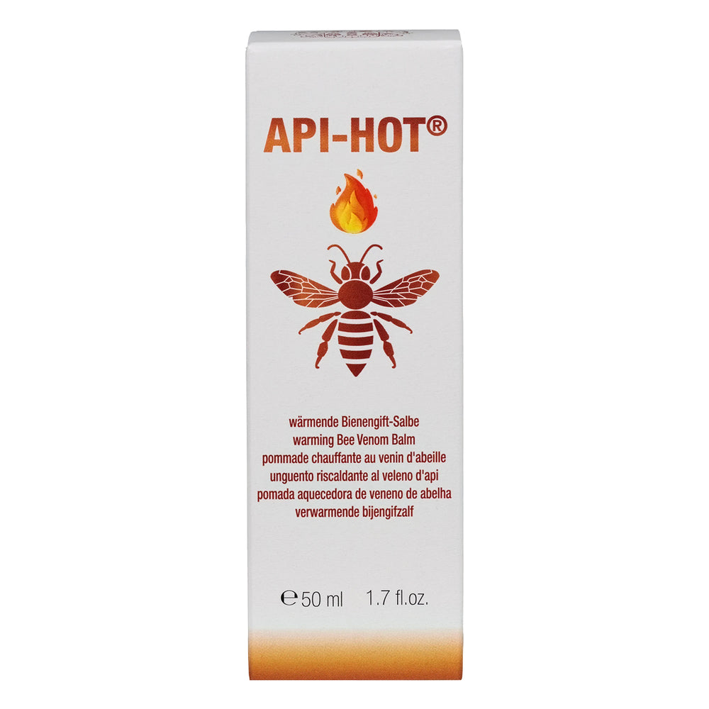 Mit Verpackung API-HOT® wärmende Bienengift-Salbe 50 ml