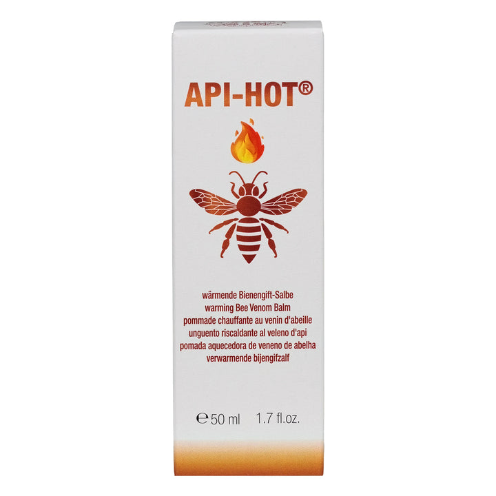Mit Verpackung API-HOT® wärmende Bienengift-Salbe 50 ml