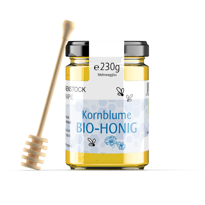 Glas Bio Kornblumenhonig 230g aus Deutschland