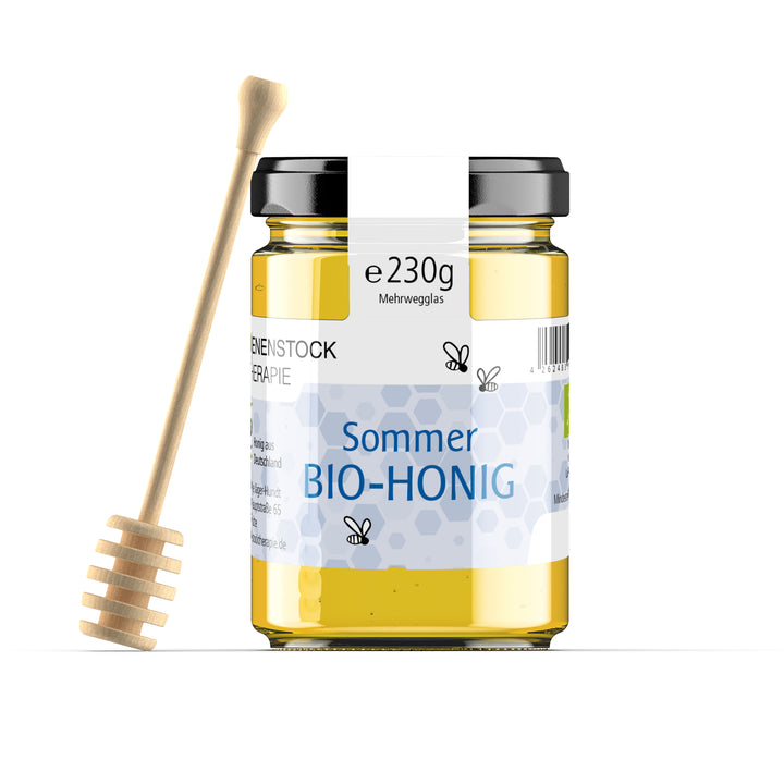Glas Bio Sommerhonig cremig 230g aus Deutschland