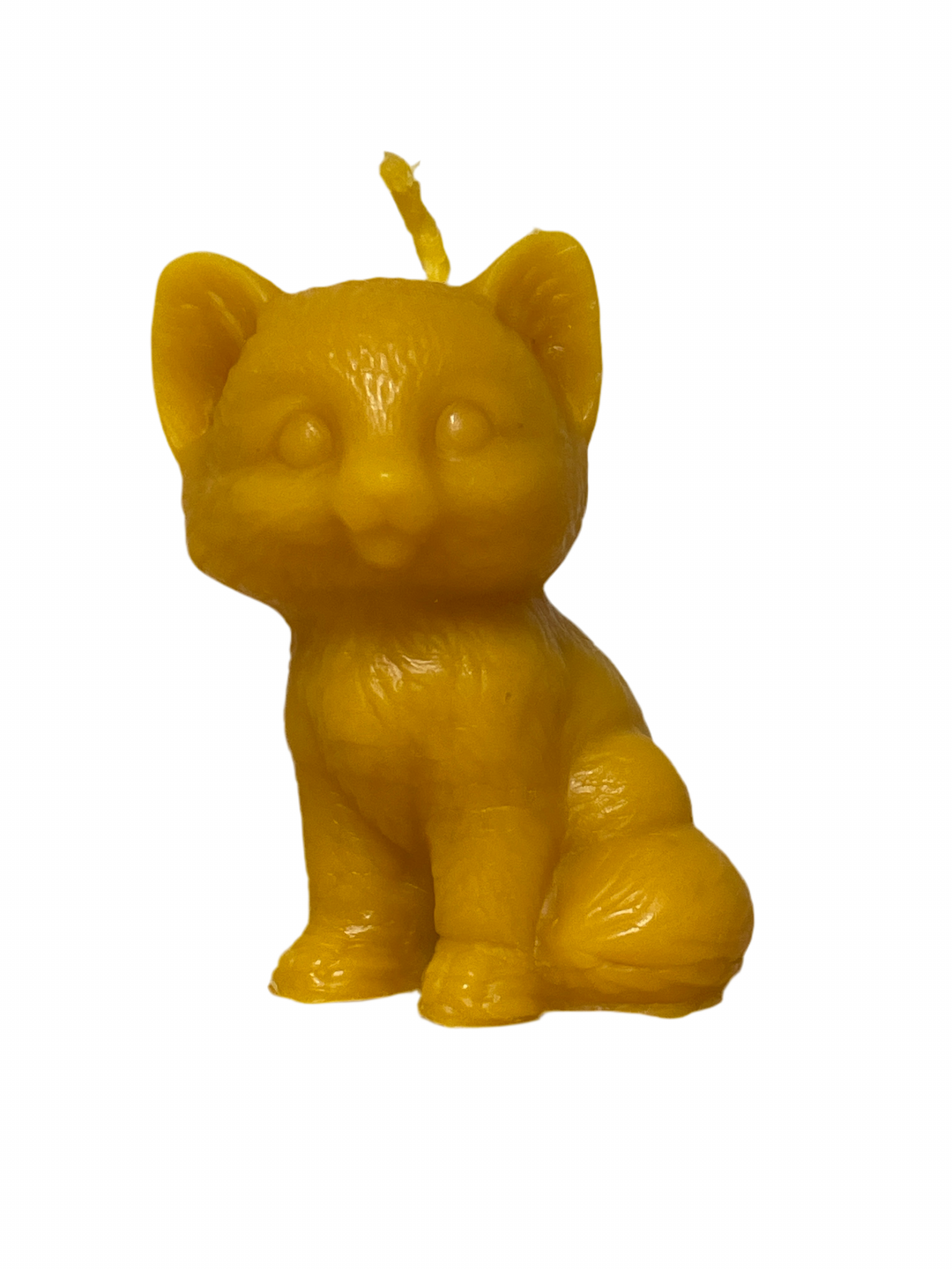 Bienenwachskerze Katze