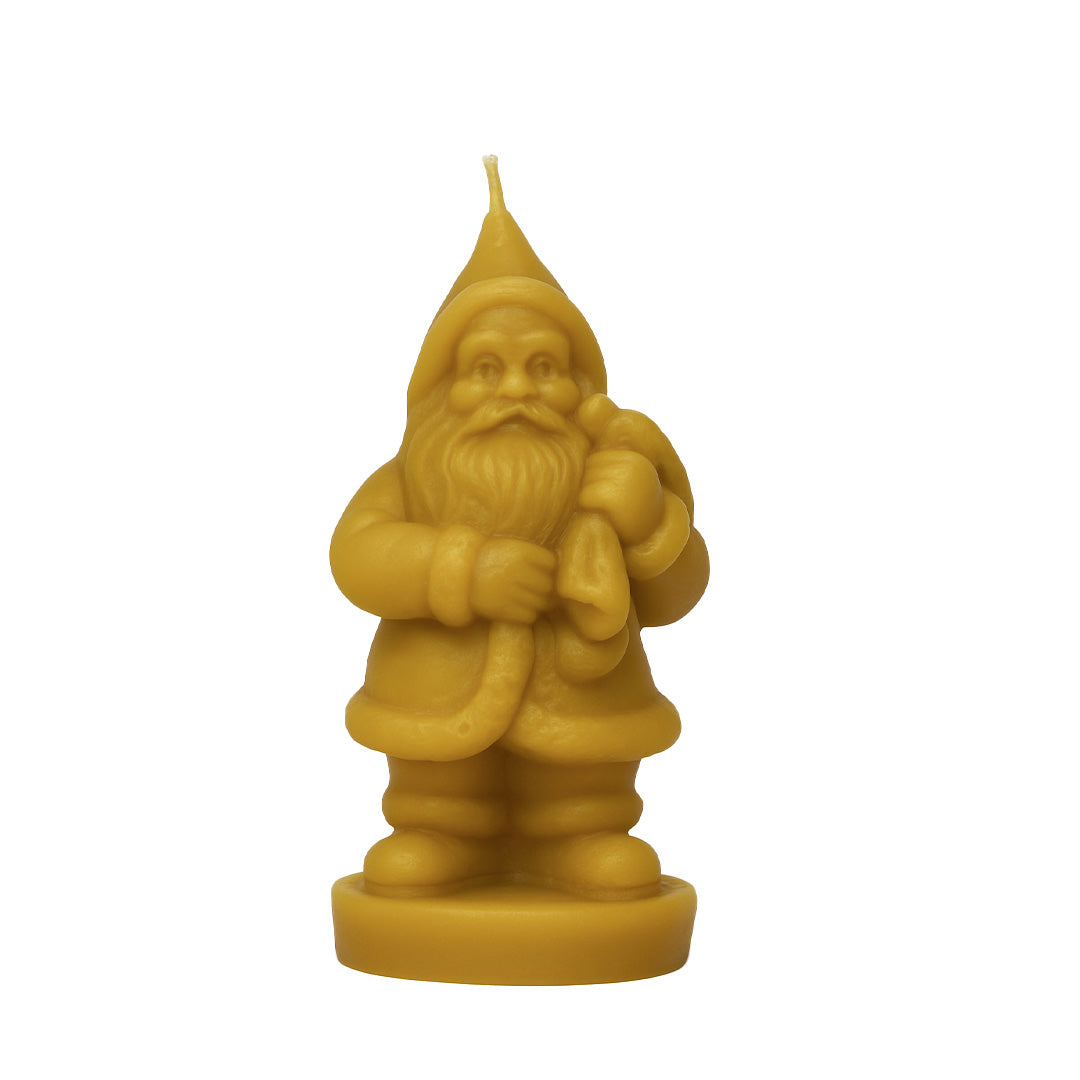 Bienenwachskerze "Weihnachtsmann"