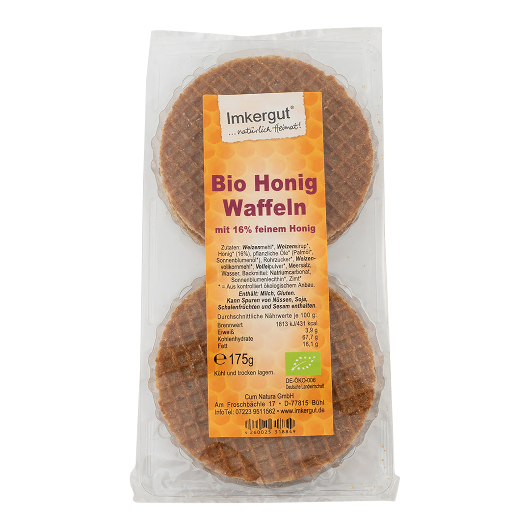 Bio Honig Waffeln 175g