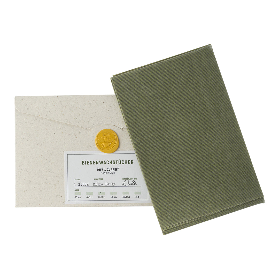 Beispiel Farbe Bienenwachstuch Extra Large