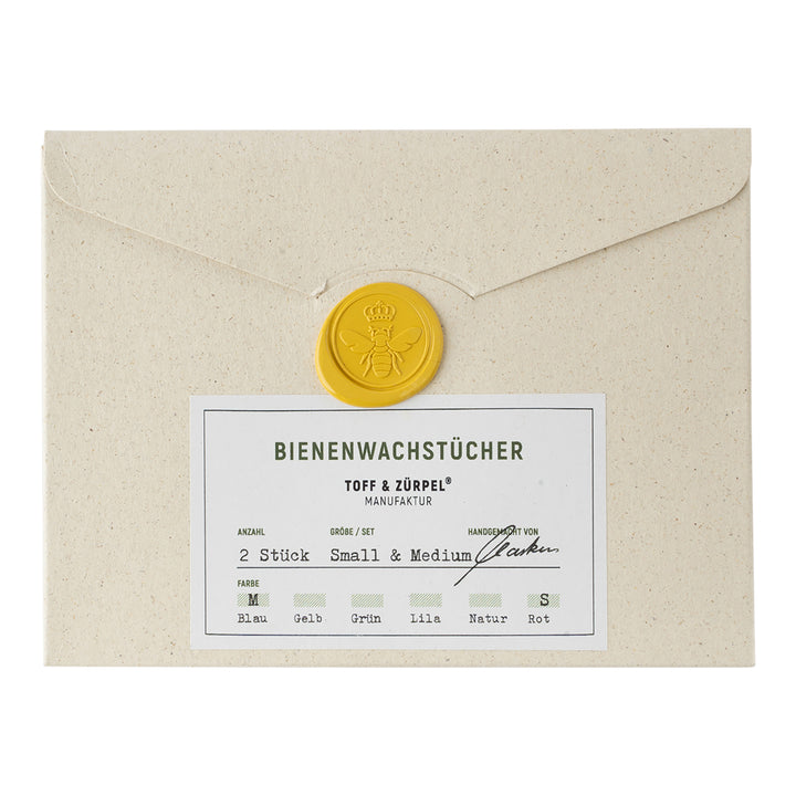 Bienenwachstücher Set Small & Medium