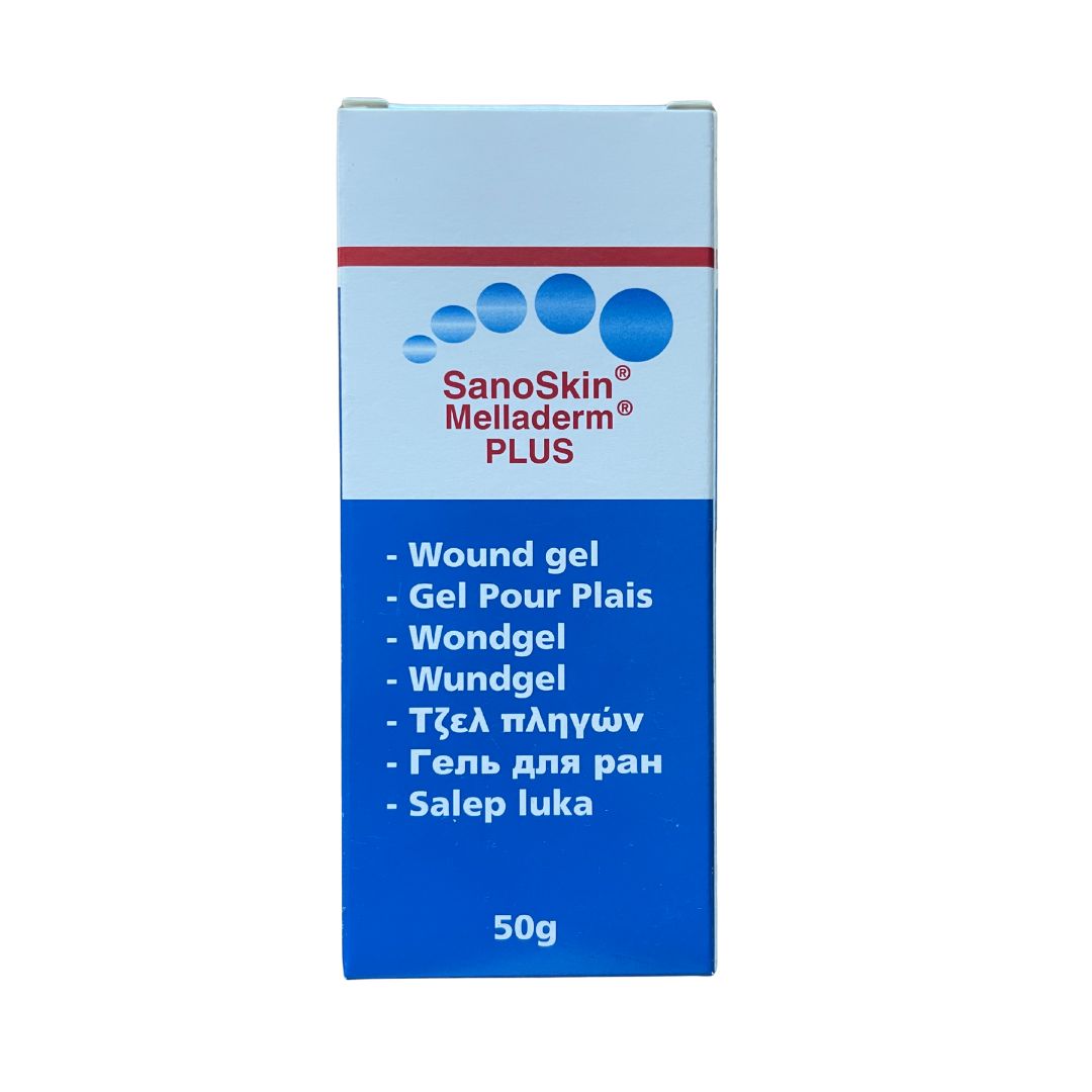 Melladerm Plus Medizinalhonig Hydro Wundgel mit Glycerin