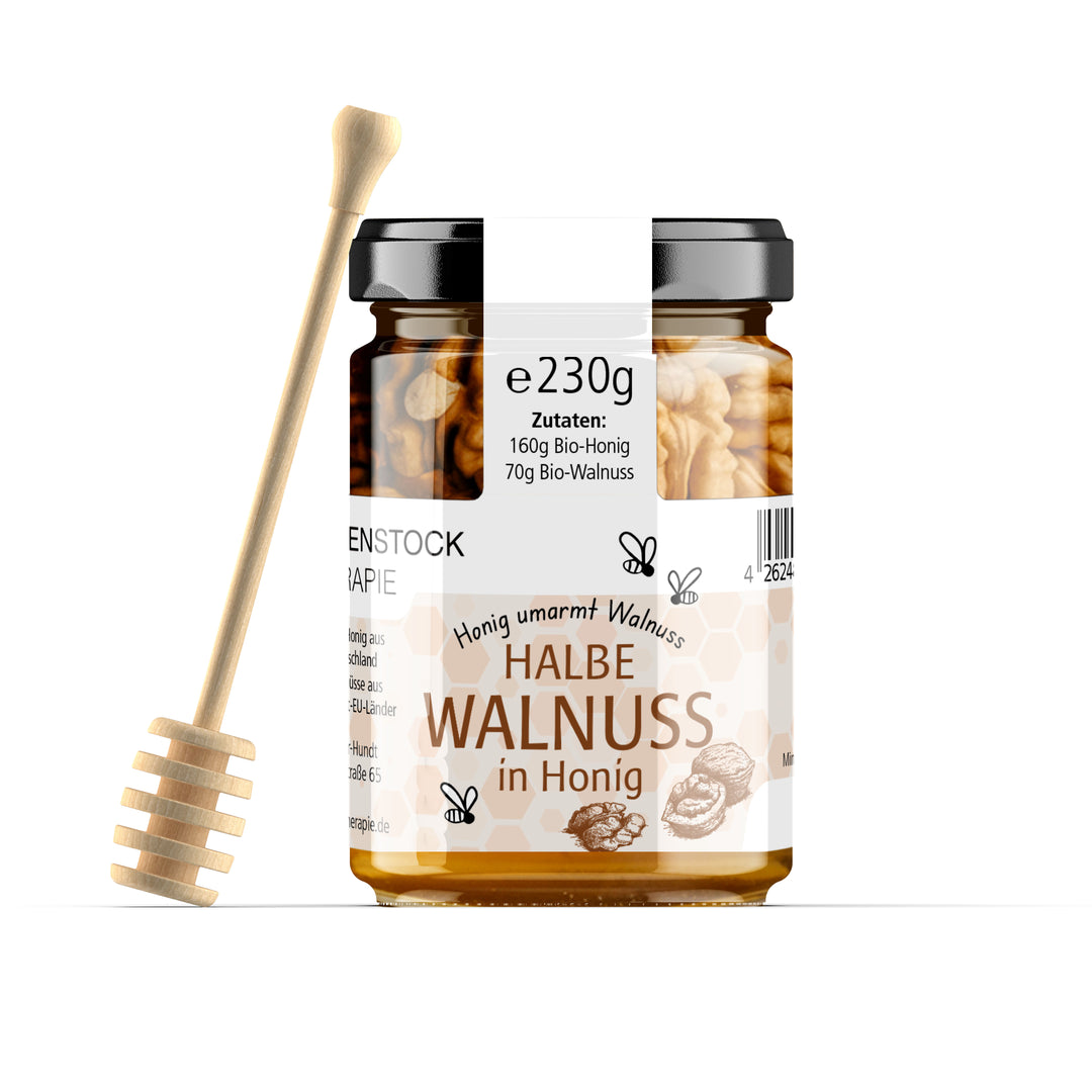Bio halbe Walnuss in Honig