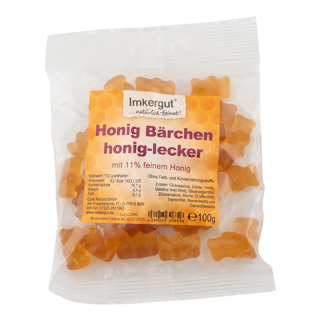 Honig Gummibärchen 100 g Beutel
