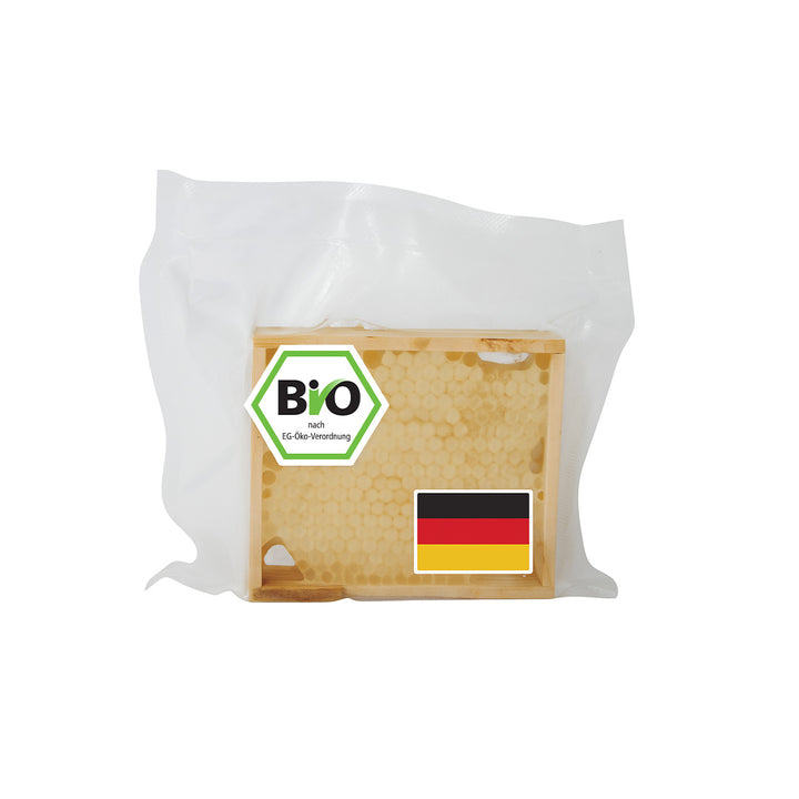 Bio-Wabenhonig kleines Holzrähmchen