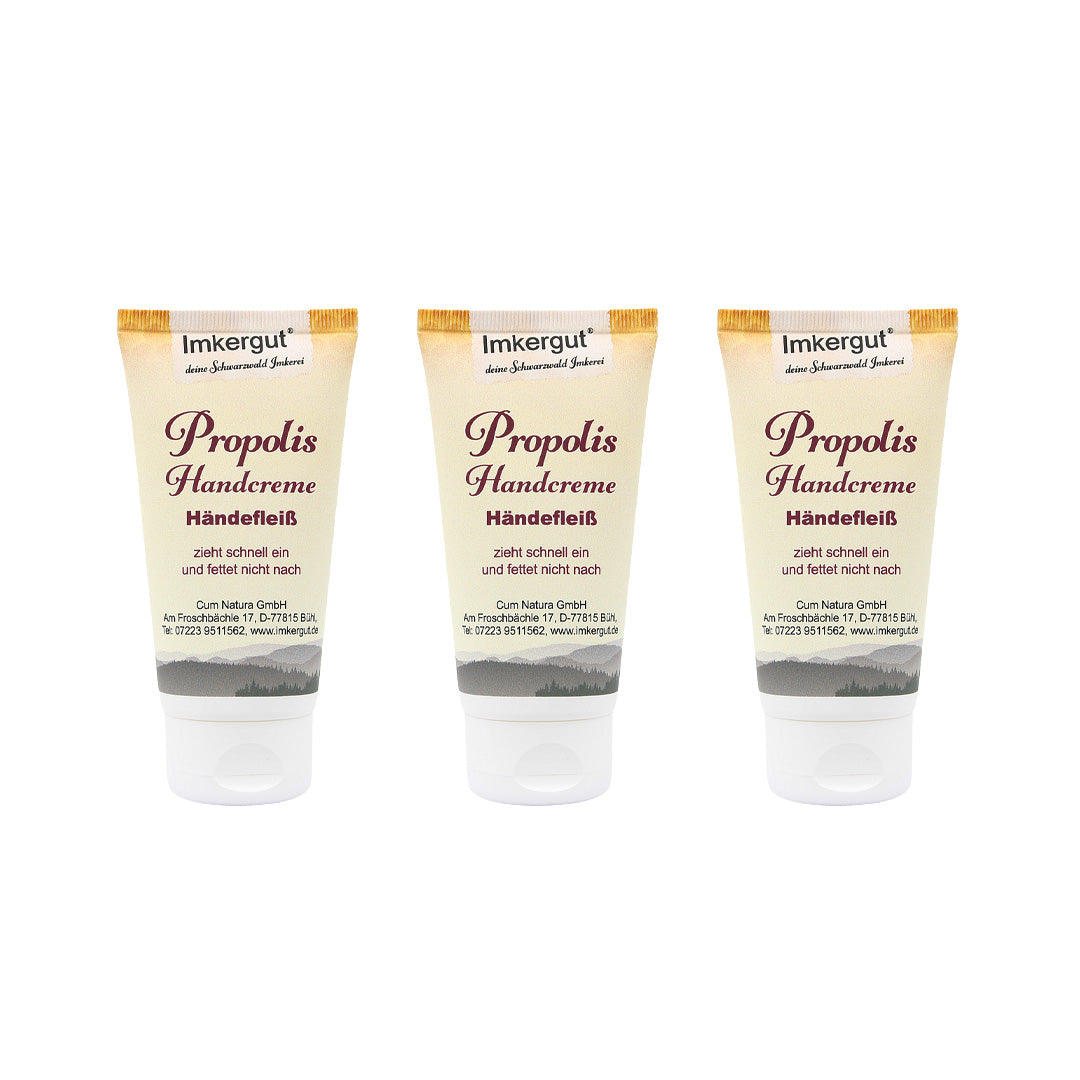 Propolis Handcreme 3 STÜCK 75 ml Händefleiß