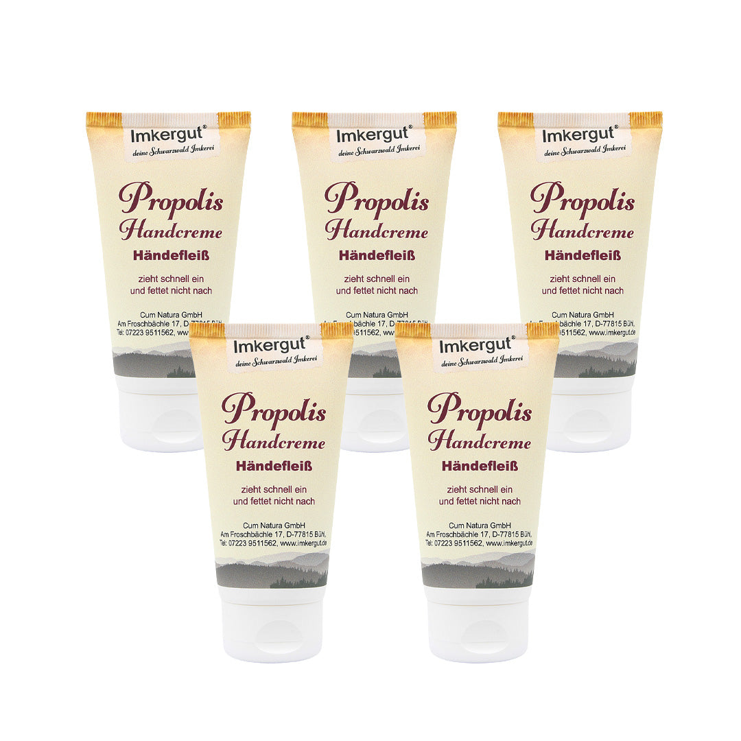 Propolis Handcreme 5 STÜCK 75 ml Händefleiß