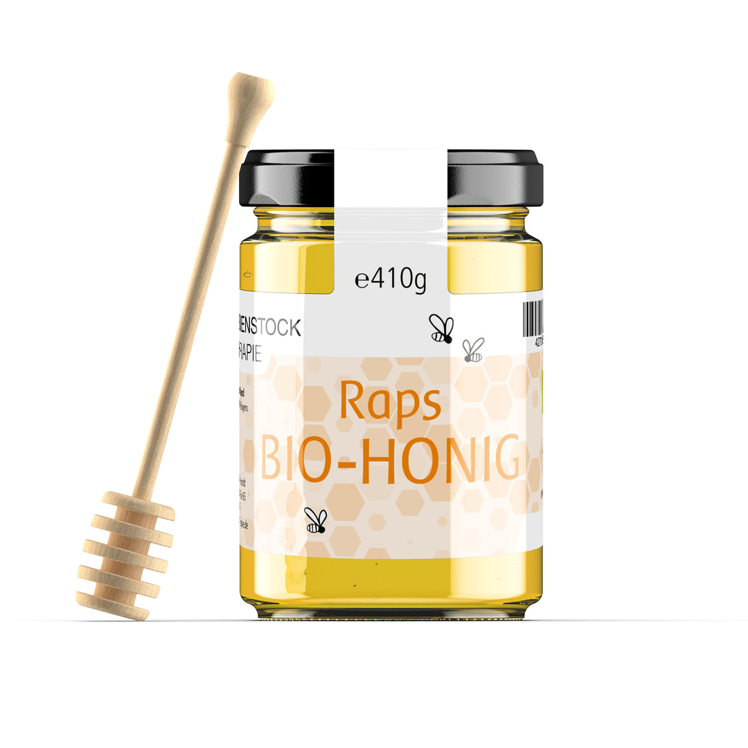 Glas Bio Rapshonig cremig aus Deutschland