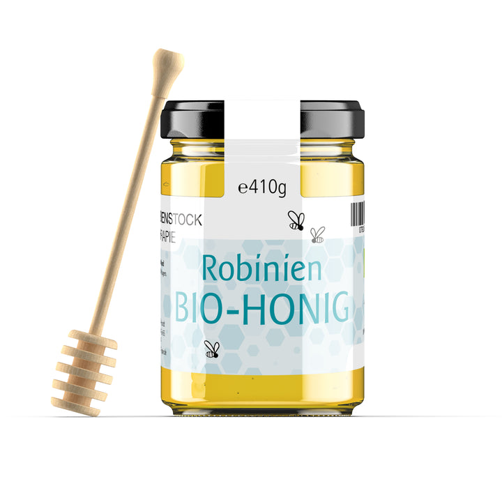 Glas Bio zertifizierter Robinienhonig 410g aus Deutschland