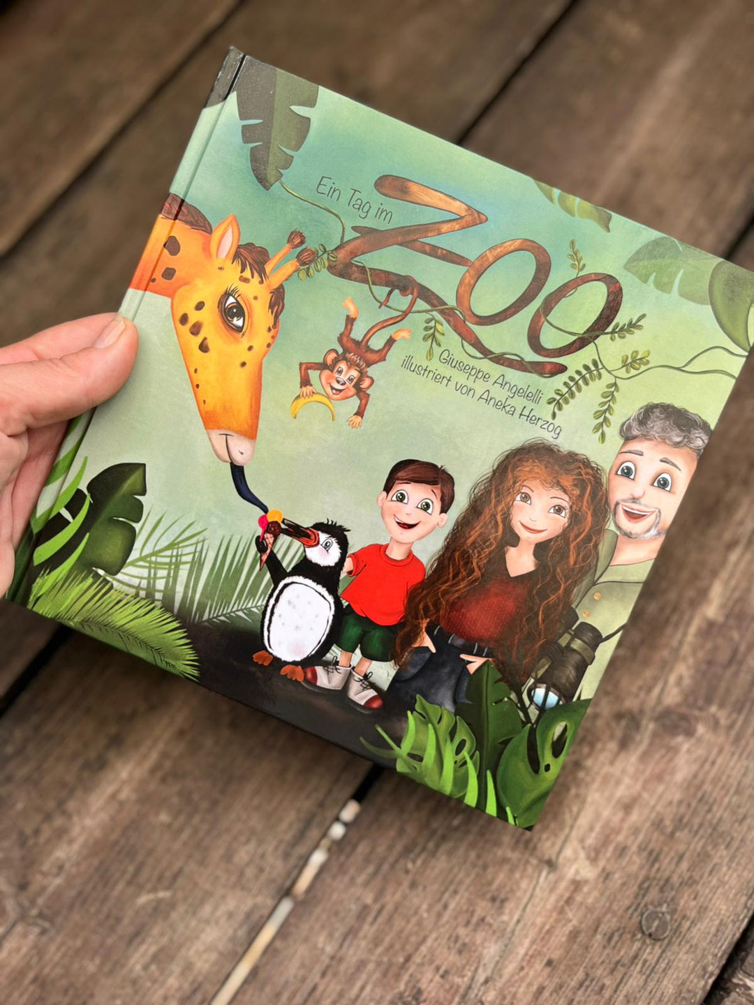 Kinderbuch Ein Tag im Zoo