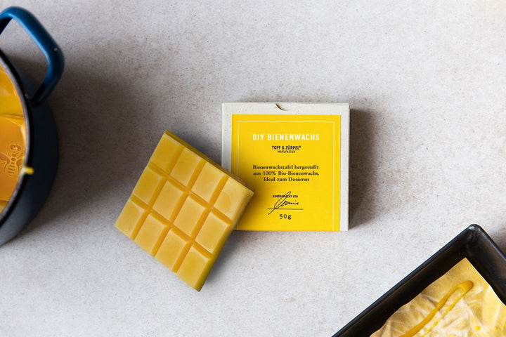 DIY Bienenwachs 100% BIO – 50g Tafel