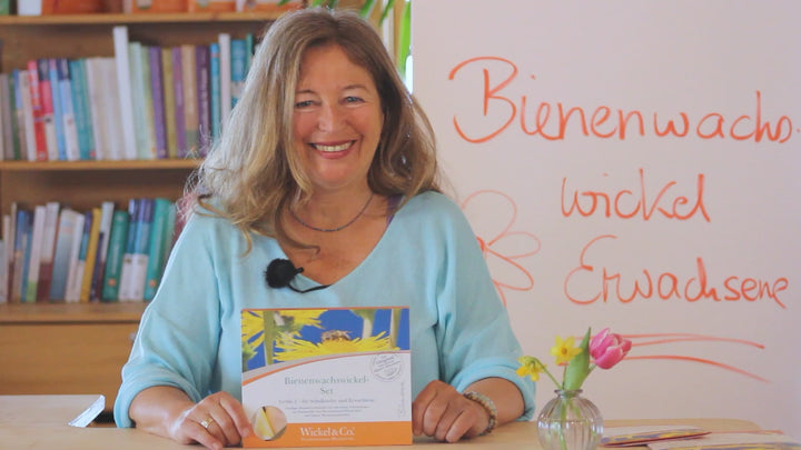 Bienenwachswickel Größe 3 - Erwachsene, 18 x 27,5 cm