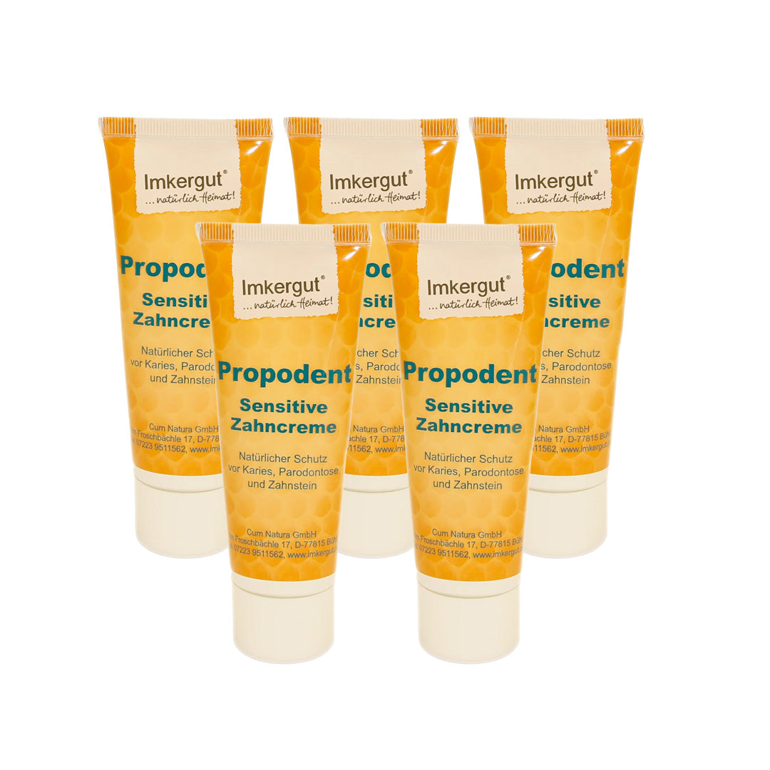 Propodent Zahncreme mit Propolis 5 STÜCK 75 ml Tube