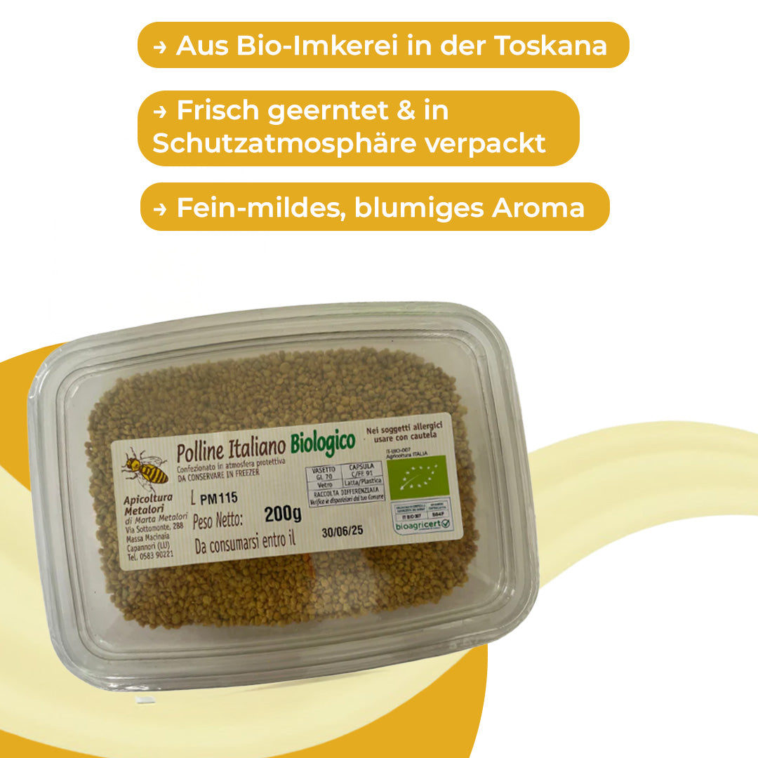Frischer Pollen Bio