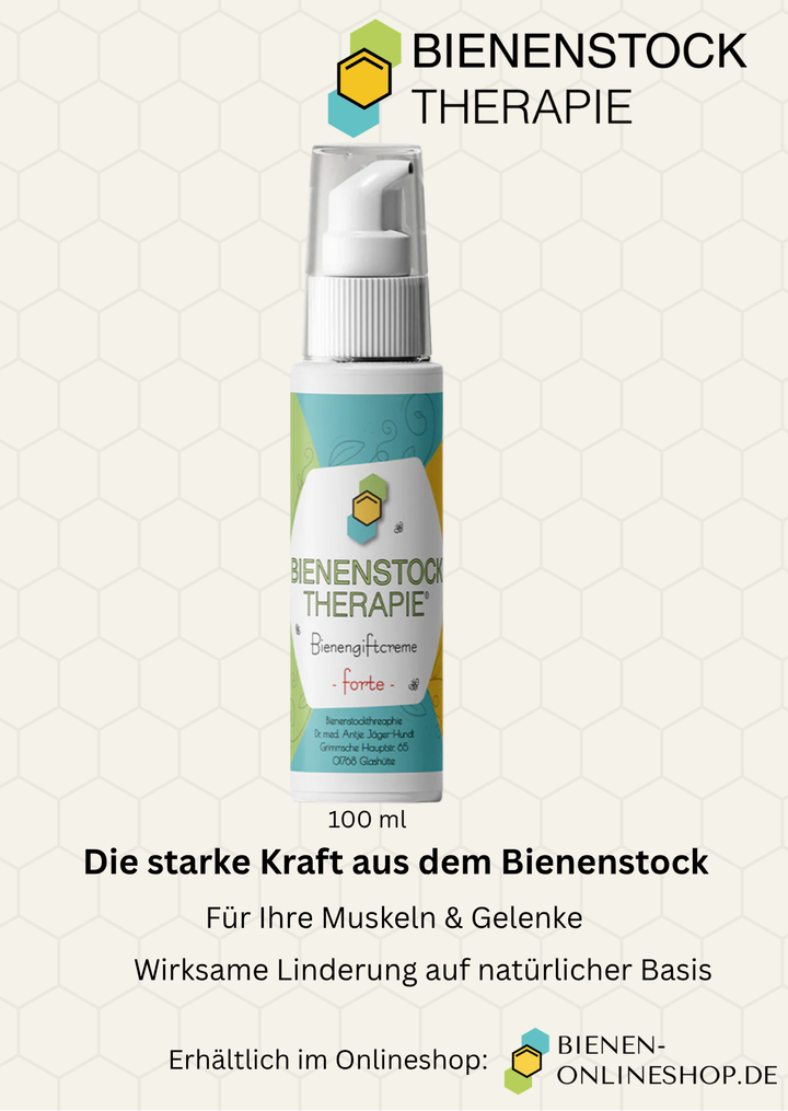 Bienengiftsalbe forte von Bienenstocktherapie Probe