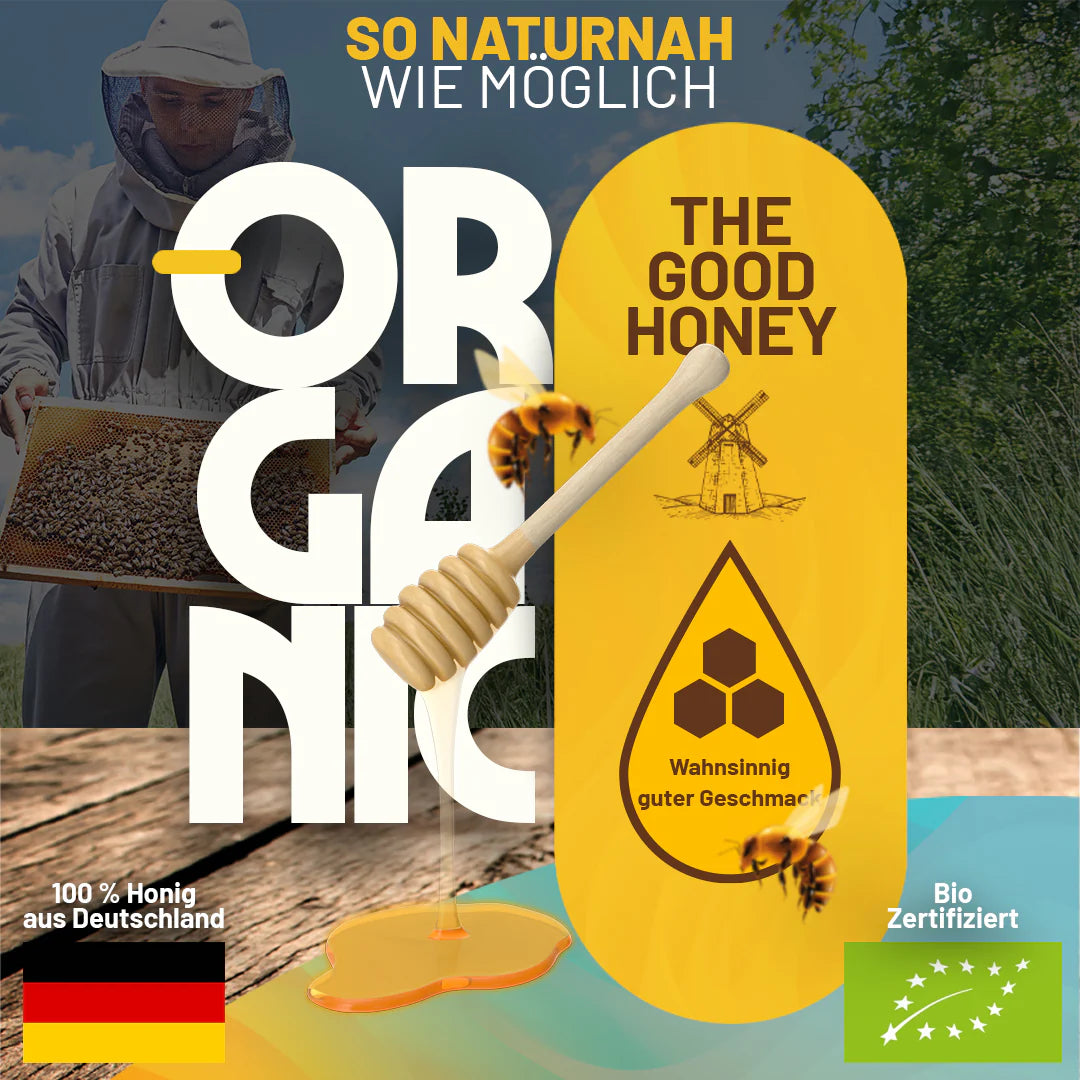 Bio-Wabenhonig ganzes Holzrahmen/Honigrähmchen Frühlingshonig