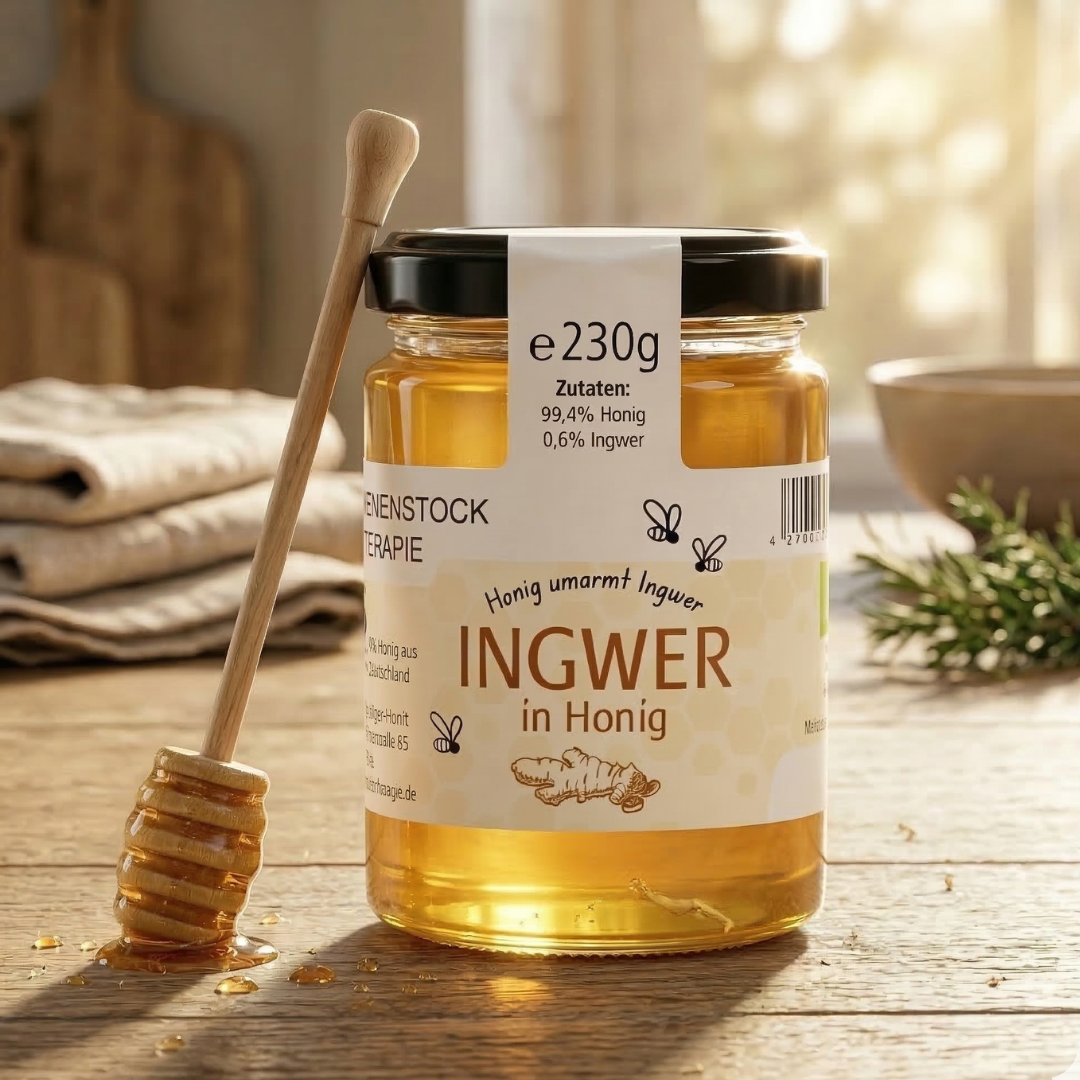 Ingwer in Bio Honig 230g