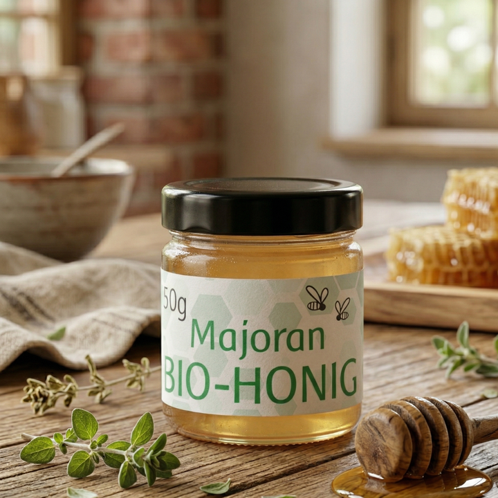 Bio Majoran Blütenhonig 50g