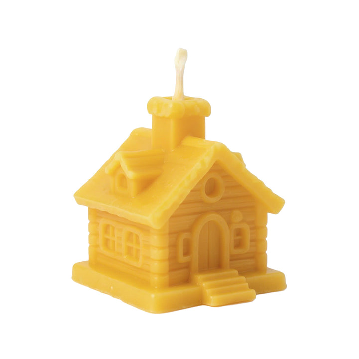 Bienenwachskerze Weihnachtshaus