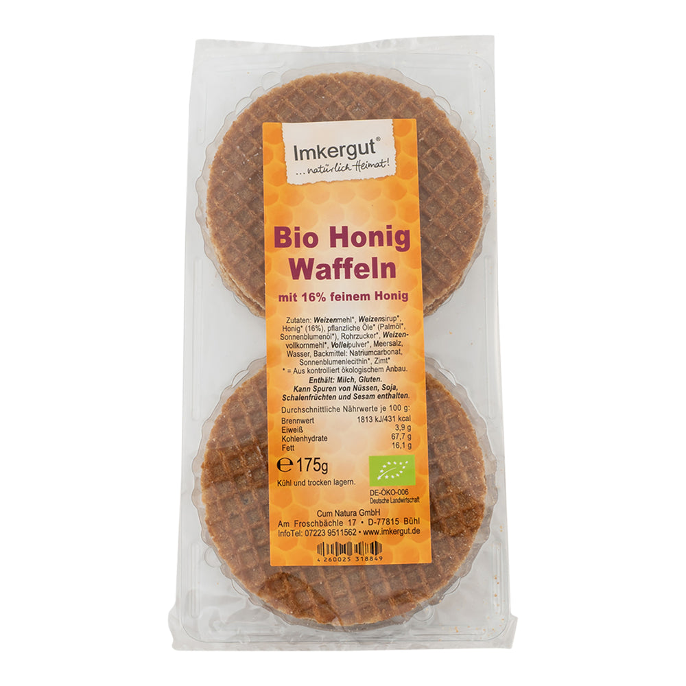 Bio Honig Waffeln 175g