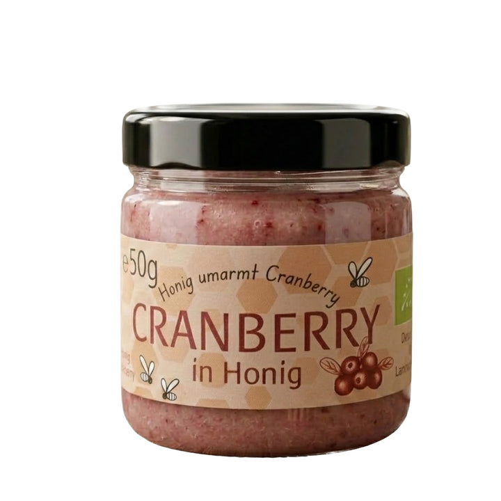 Bio Honig mit Cranberry 50g