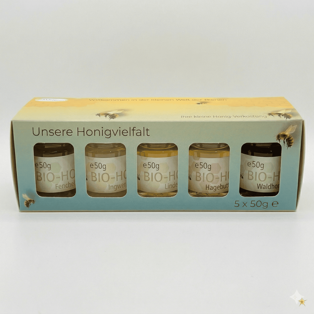 Mini Honig Set 5 Gläser