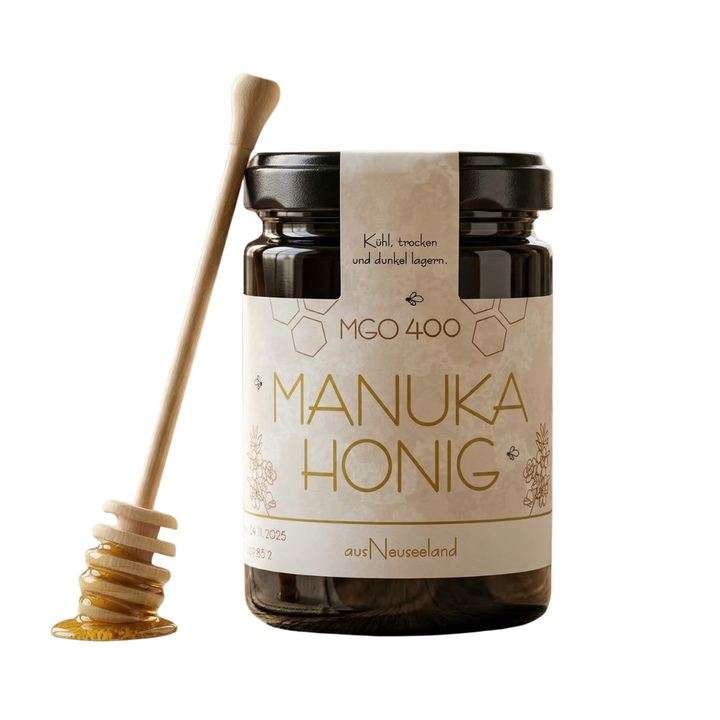 Manuka Honig MGO 400+ im 250g Glas