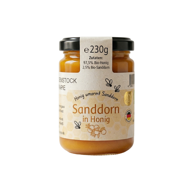 Sanddorn in Bio Honig 230g