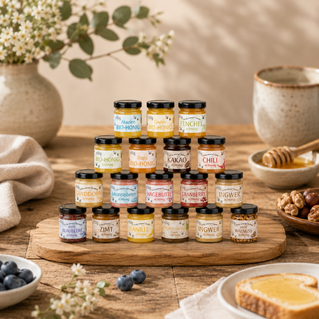 18er Set mit 18 Mini Gläsern