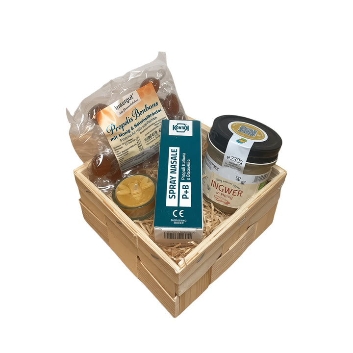 Präsentkorb Weihnachtsgeschenk "Gute Besserung"