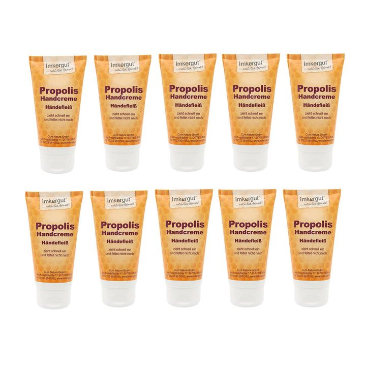 Propolis Handcreme 10 STÜCK 75 ml Händefleiß