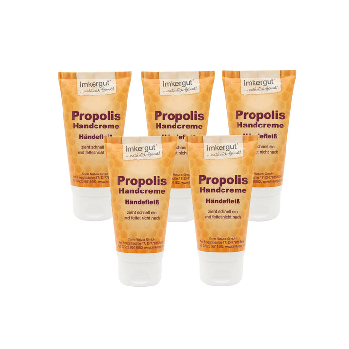 Propolis Handcreme 5 STÜCK 75 ml Händefleiß