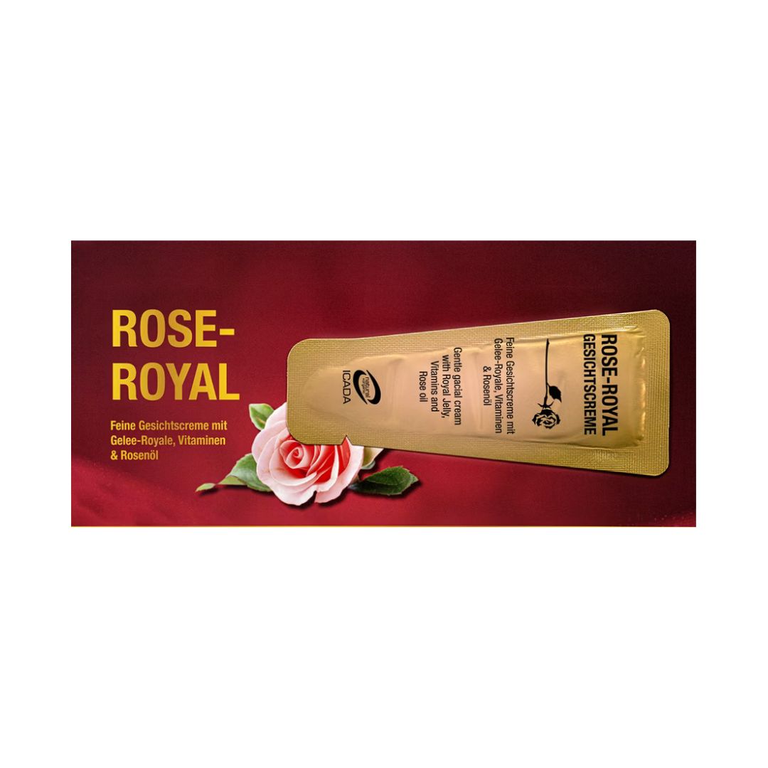 Rose Royal Gesichtscreme Probe – Anti-Aging Naturkosmetik mit Gelee Royale von Schlosswald