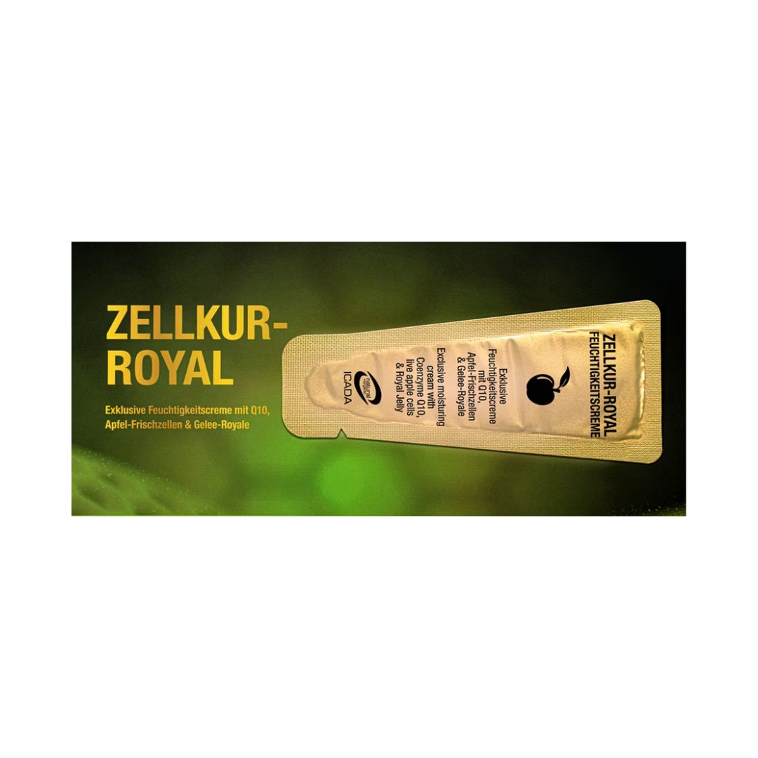 Zellkur Royal Feuchtigkeitscreme Probe – intensive Zellpflege mit Gelee Royale von Schlosswald