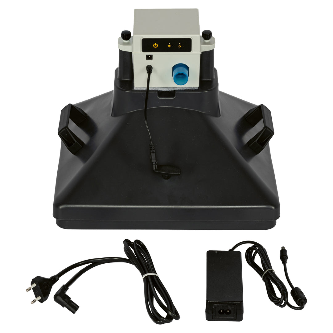 beecura® SYSTEM Inhalator schwarz – Propolis-Inhalator mit Netz und Kabel