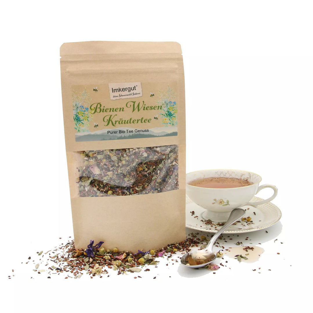 Bienen Wiesen Kräutertee BIO 50 g – biologischer Kräutertee mit Bienenpflanzen 