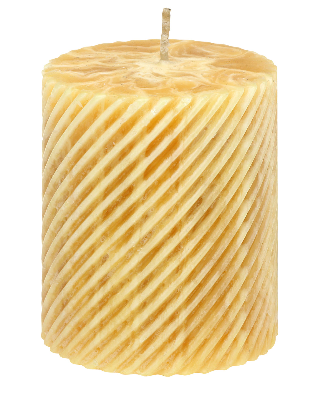 Stumpenkerze Brissago aus 100% Bienenwachs 