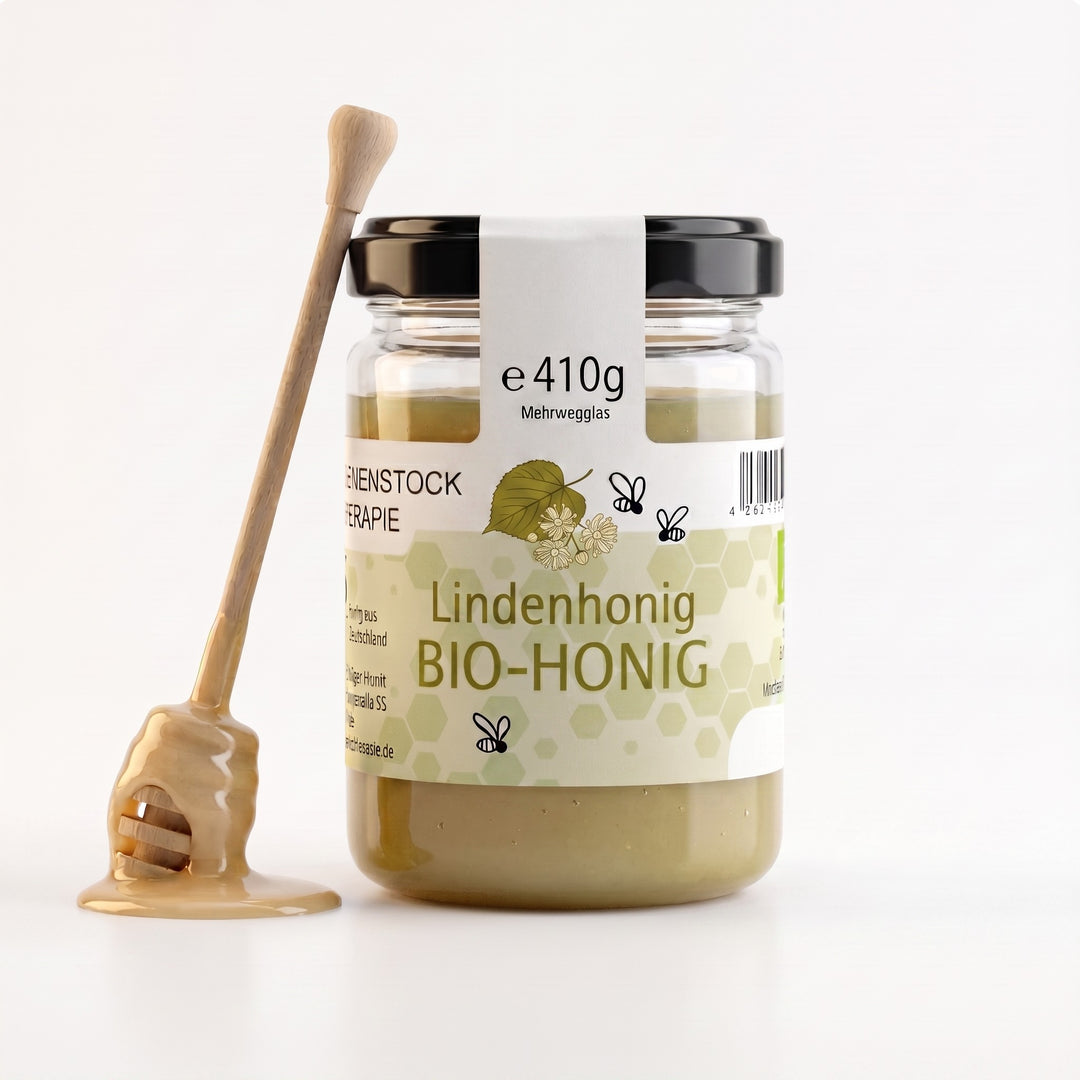 Bio Lindenhonig 410 g im Glas