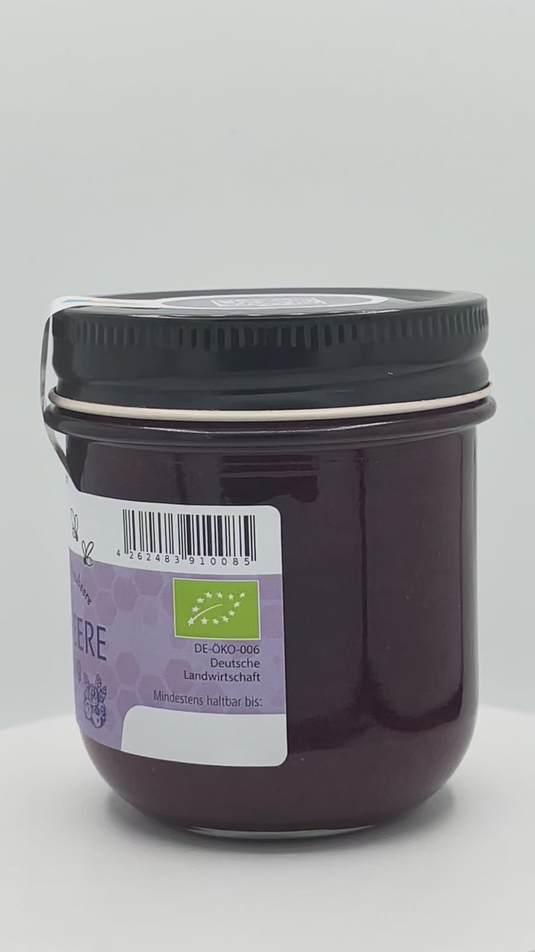 wilde Blaubeere in Bio Honig 230g
