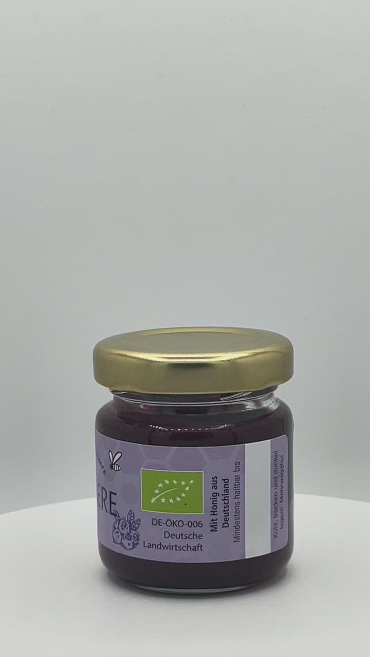 Bio Honig mit Blaubeere 50g