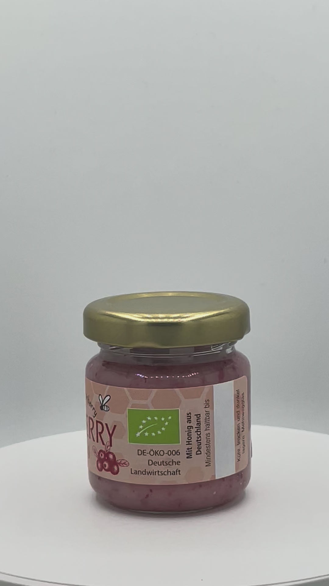 Bio Honig mit Cranberry 50g