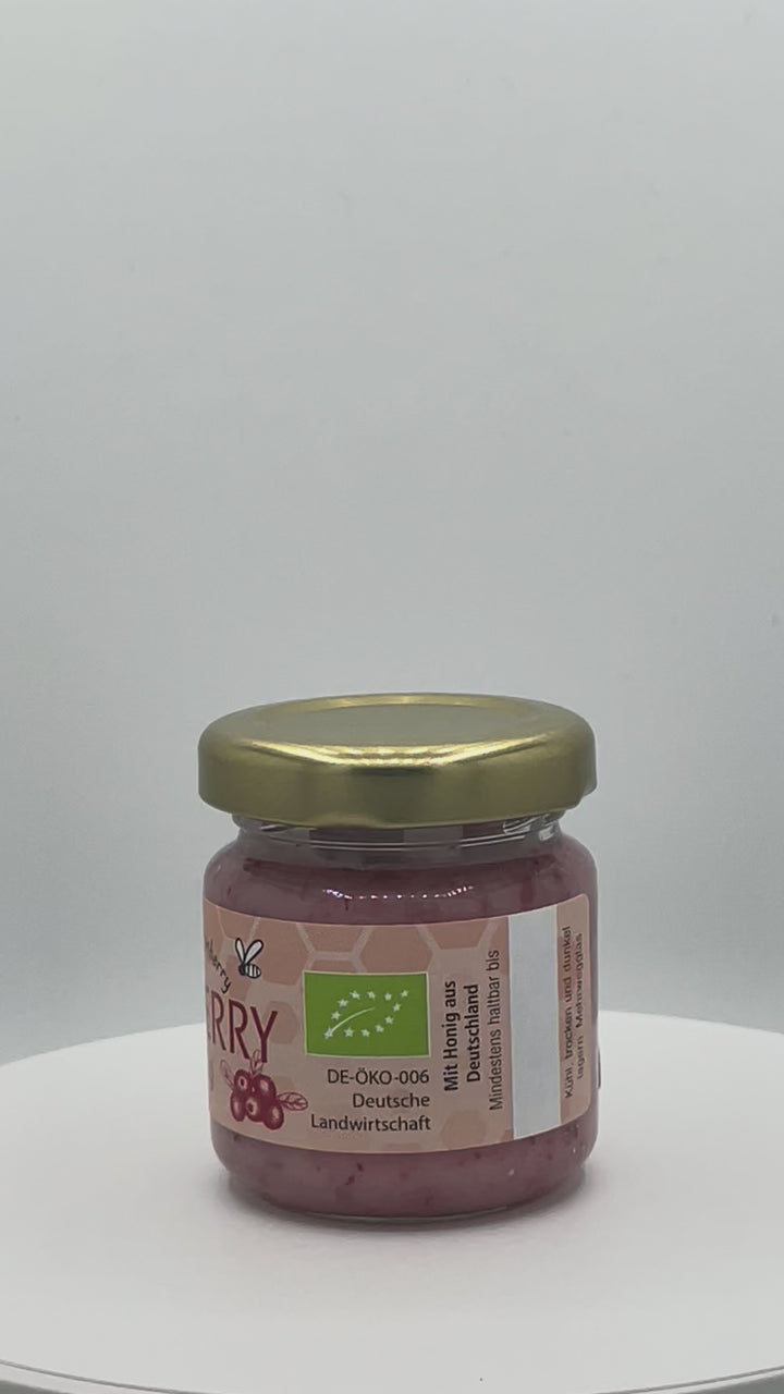 Bio Honig mit Cranberry 50g
