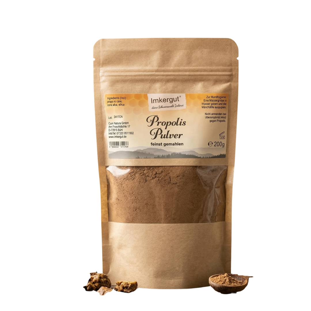 Propolis Pulver 200 g – reines Propolis Pulver in Lebensmittelqualität 